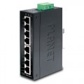 PLANET ISW-801T 8-Port 10/100Mbps Industrial Fast Ethernet Switch for Wide Temperature Operation